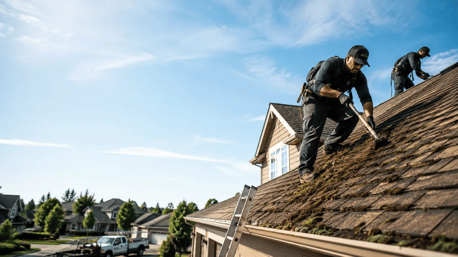 Roof Moss Removal in Laquey, MO near me